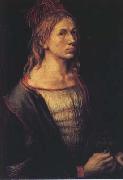 Albrecht Durer Self-Portrait (mk10) painting